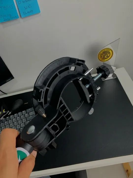 Suporte para flash e softbox  - Foto 6