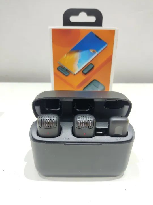 Microfone sem fio lapela J12 - Foto 3