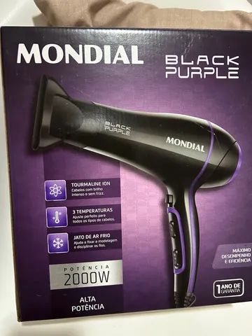 Secador black purple  mondial 