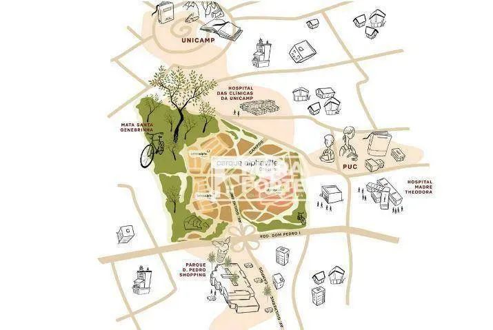 Terreno Alpha Park Alphaville à venda - Alphaville - Campinas/SP - Foto 6