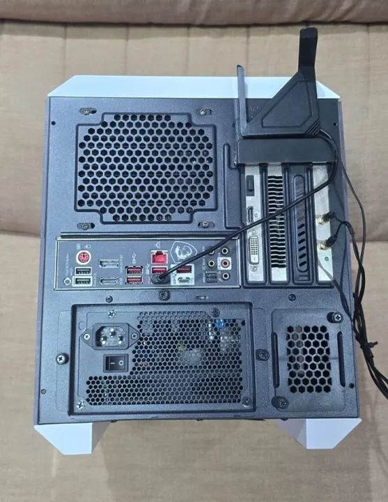 Computador PC Gamer Ryzen 5 16Gb 512Gb RX580, Extra Combo Logitech Teclado+Mouse sem fio - Foto 5