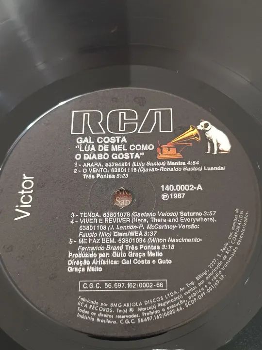 Vinil Gal Costa - Lua de Mel - Como o Diabo Gosta - Foto 6