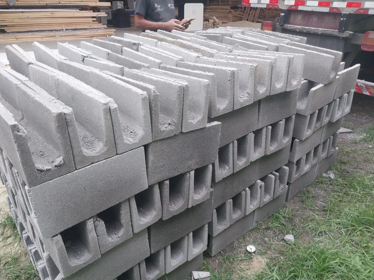 Blocos de Concreto Novos - Prontos para sua Obra - Foto 3
