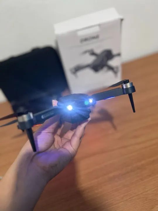 Drone F198 filma e tira foto (novo) - Foto 2