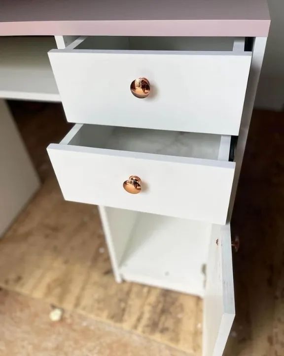 Mesa ROSA com lateral ripado personalizada - Foto 4