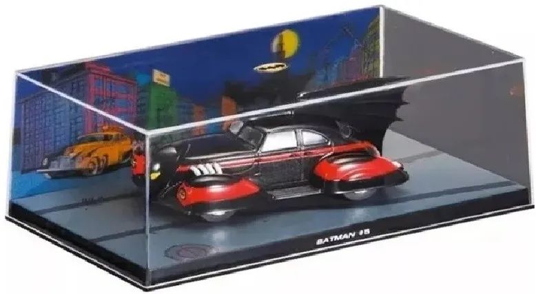 miniatura de carro do batman - escala 1:43