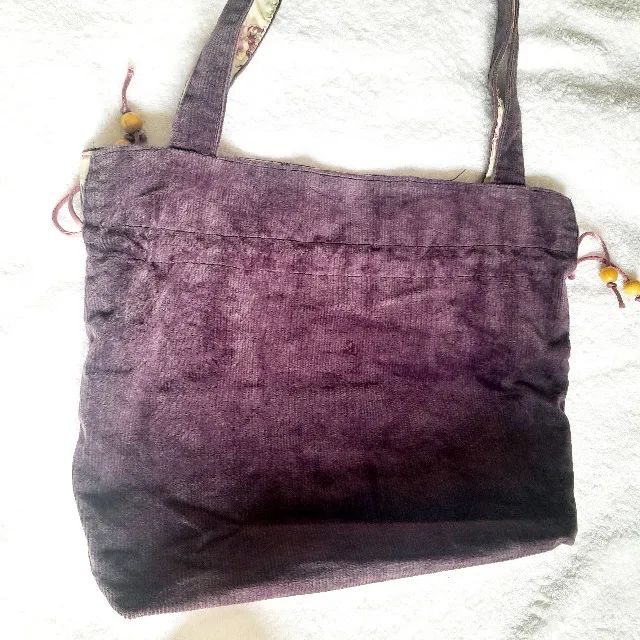 Bolsa de tecido dupla face - Foto 4