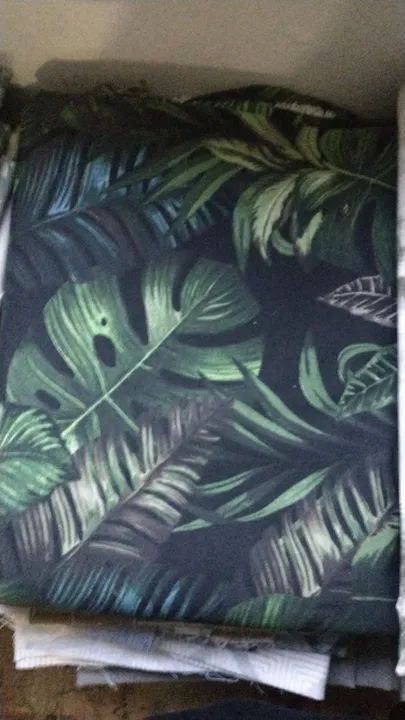 Tecidos diversos para confecção de tapete e patchwork por R$20,00 o kg - Foto 2