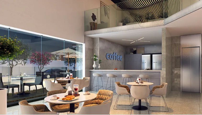 Sala comercial 52m² no Ed. Arya Tower. - Foto 5