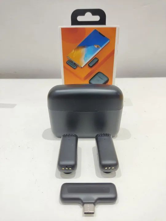 Microfone sem fio lapela J12 - Foto 4