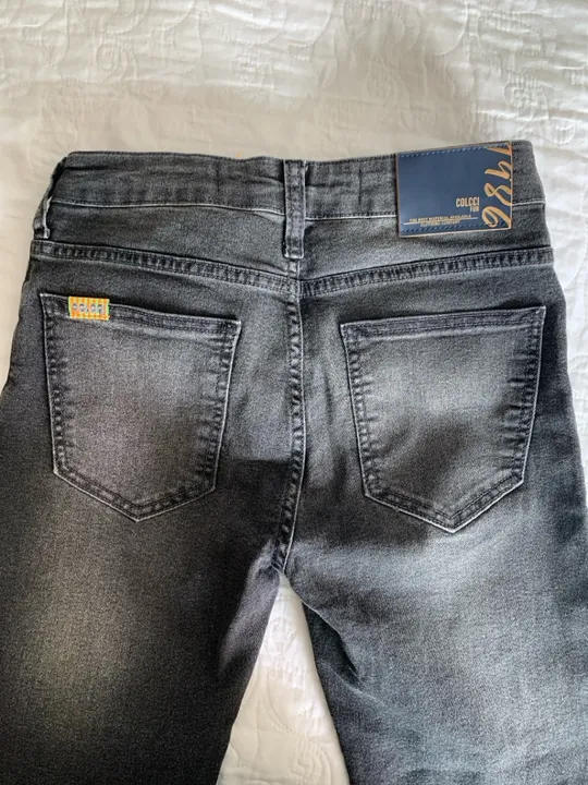 Calça Jeans Masculina Skinny - TAMANHO 10