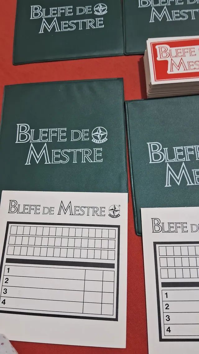 JOGO ANTIGO BLEFE DE MESTRE DA ESTRELA COMPLETO .<br>Não possui a caixa original  - Foto 3