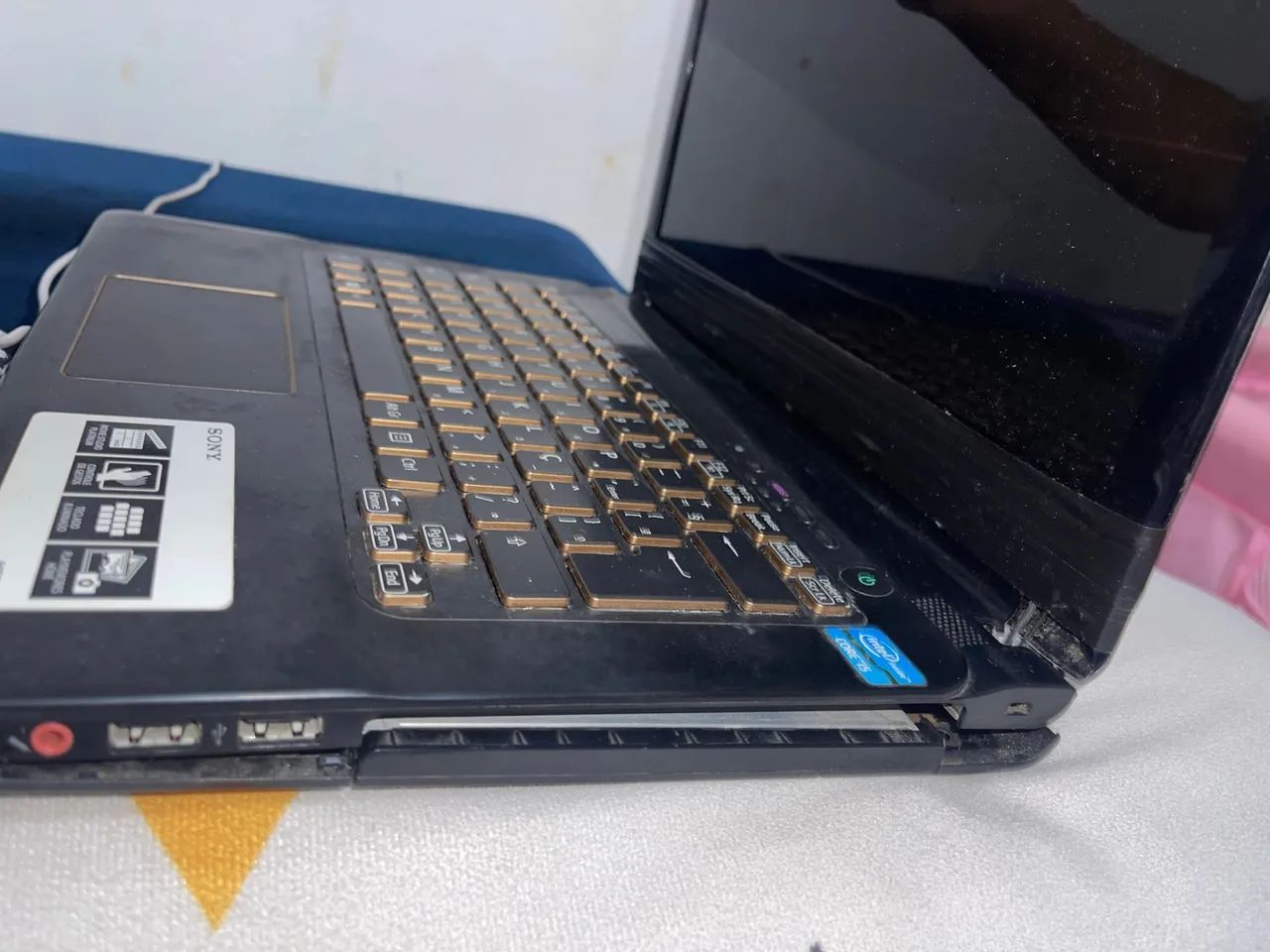 Computador vaio( ideal para utilizar as peças