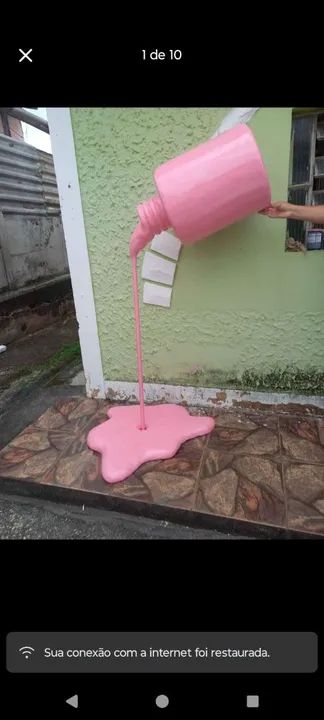Flamingo de decoração - Foto 6
