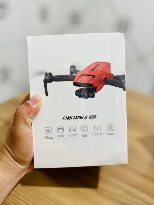 Drone FIMI MINI 3 SE 4K 9Km + Cartão Sd 64GB Novo Lacrado
