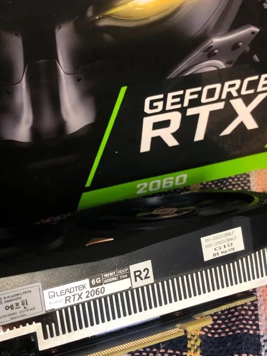 RTX 2060 6gb RAY TRACING NA CAIXA!! - Foto 2