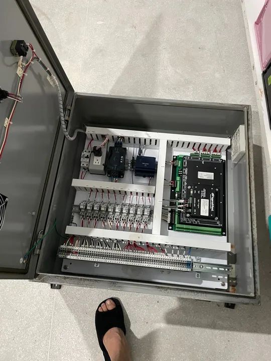 Quadro de Comando Completo Ingersoll Rand 22110415 + Fonte TDK 24V - Novo - Foto 5