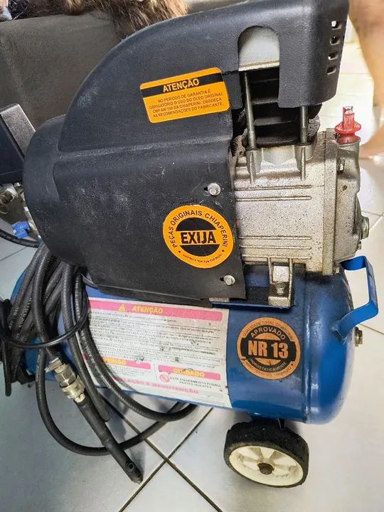 Compressor de ar Chapperi 8.5BV/2.5-21 120psi - Foto 2