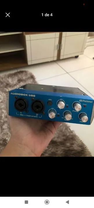 Interface de Áudio Presonus Audiobox USB - Novo - Foto 3