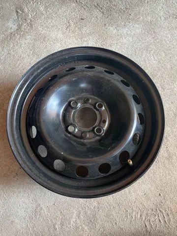 Roda Estepe De Ferro Aro Original Fiat Argo Cronos Mobi Uno Palio Nova Carros Vans E