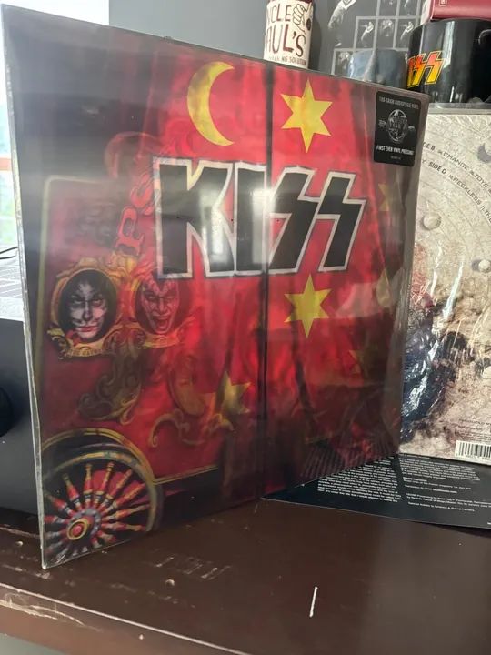 Disco de Vinil Kiss - Psycho Circus 180g lenticular - Foto 2