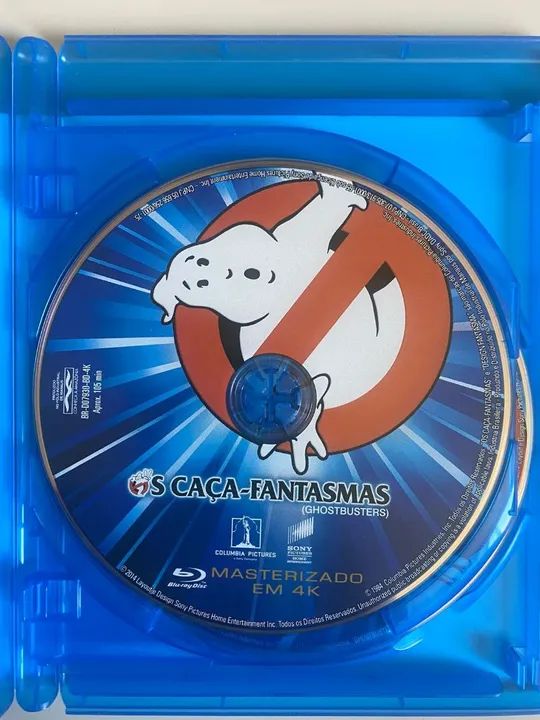 Blu-Ray Os Caça-Fantasmas 1 e 2 (2 discos) - Foto 3