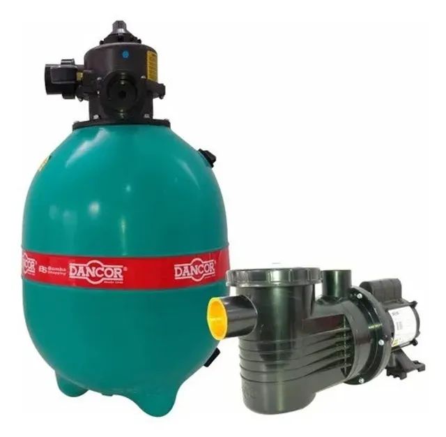 Filtro Piscina Até 56.000l Dfr-15 E Moto Bomba 1/2cv Dancor - Entrega Grátis