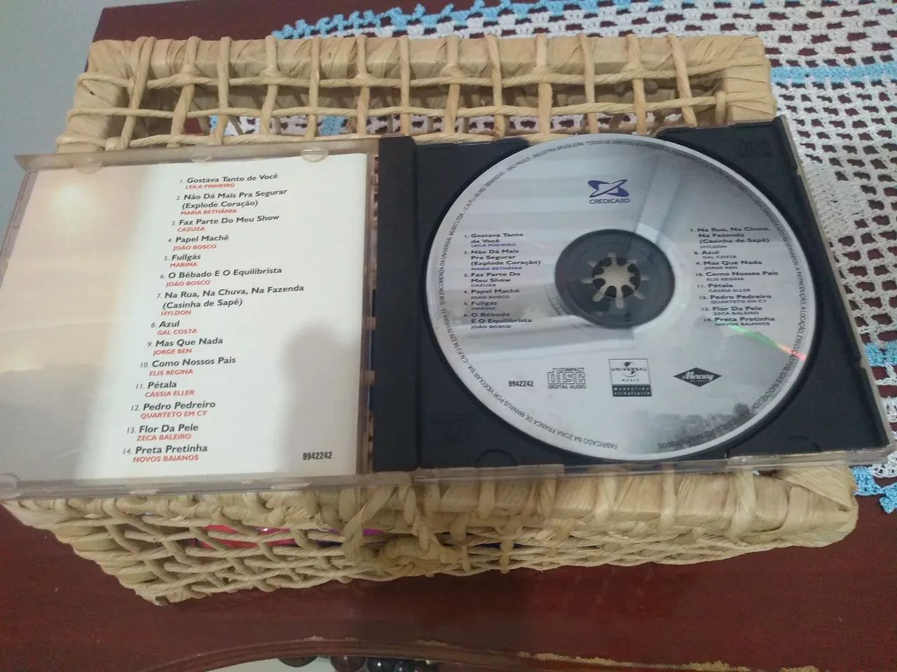 CD O melhor da MPB Credicard  - Foto 4