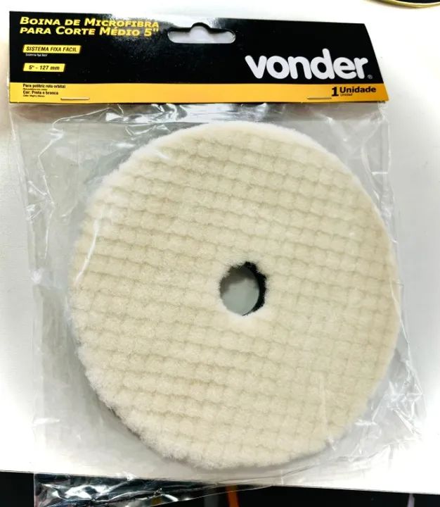 Boina de microfibra corte pesado 5" vonder