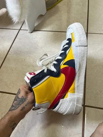 Nike blazer high on sale sacai snow beach