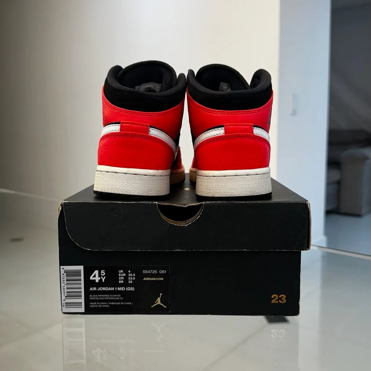 Tênis Nike Air Jordan 1 Mid Original - Foto 3
