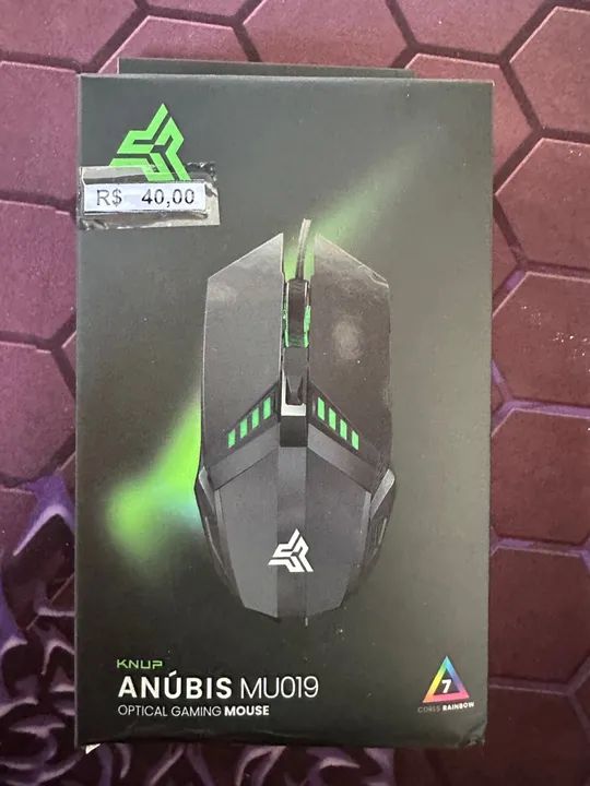 Mouse Gamer Knup Anúbis MU019