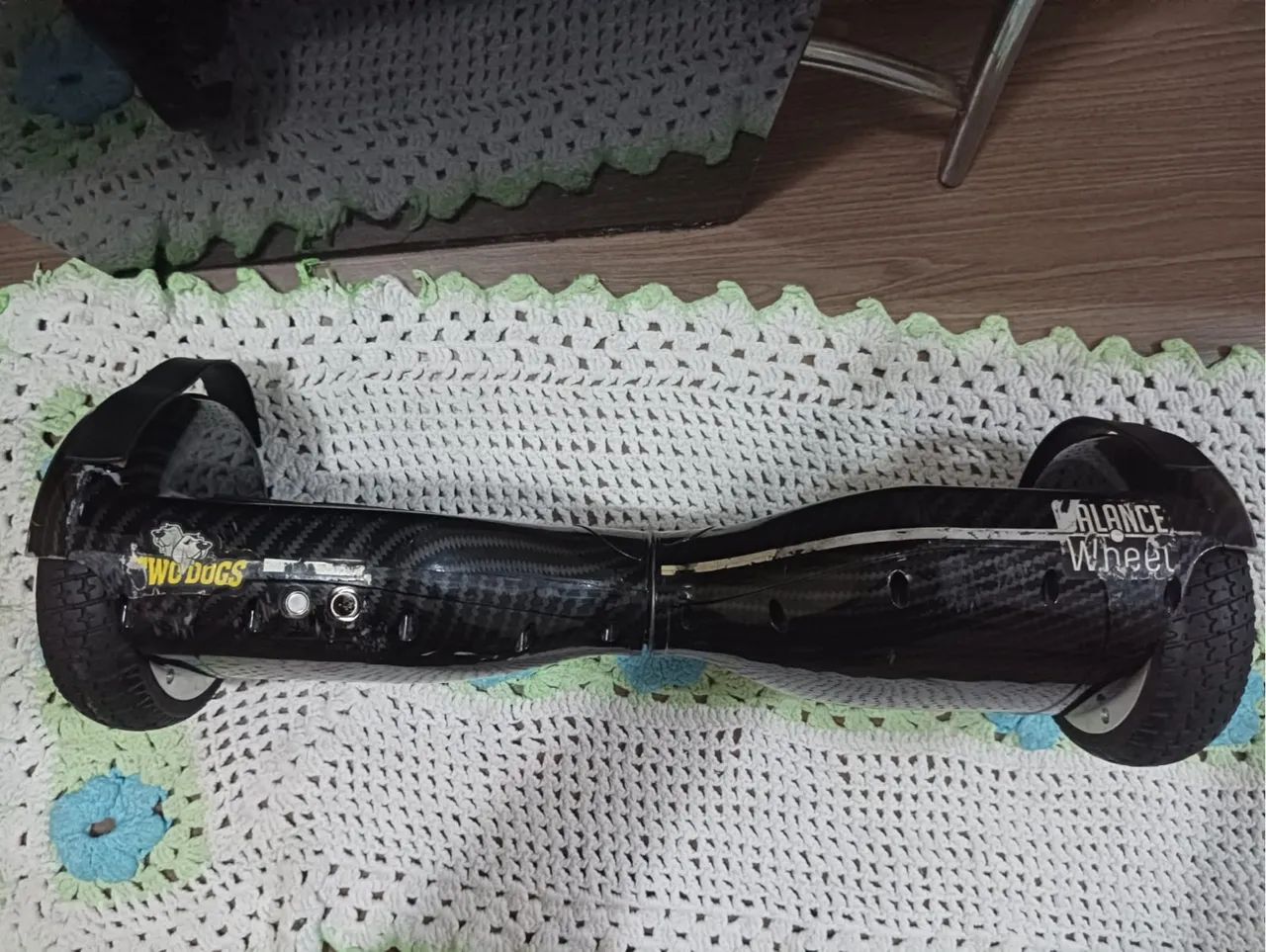 Hoverboard Two Dogs Balance Wheel Carbono - Foto 5