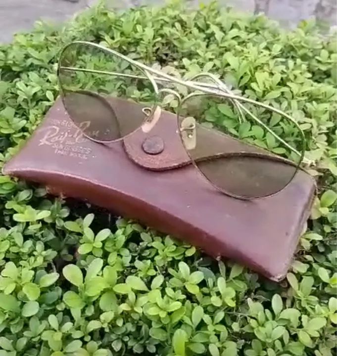 Ray-Ban aviador Original década de 30 ouro 14k