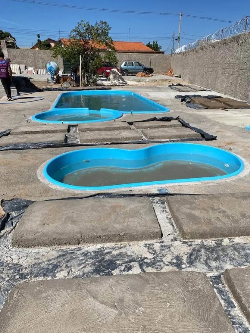 PISCINA DE FIBRA 8,50 X 3,70