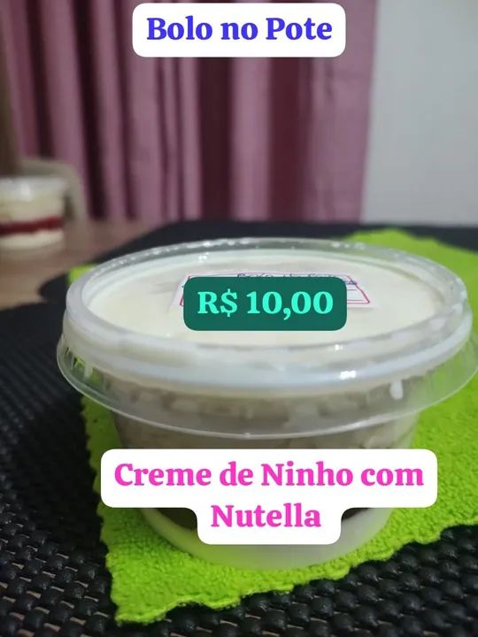 Bolo no Pote - Chocolate - R$10,00 - Foto 3