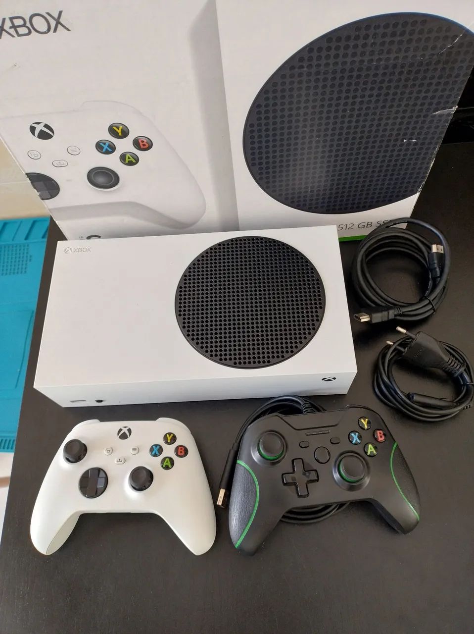 Xbox Series S  2 controles com garantia 