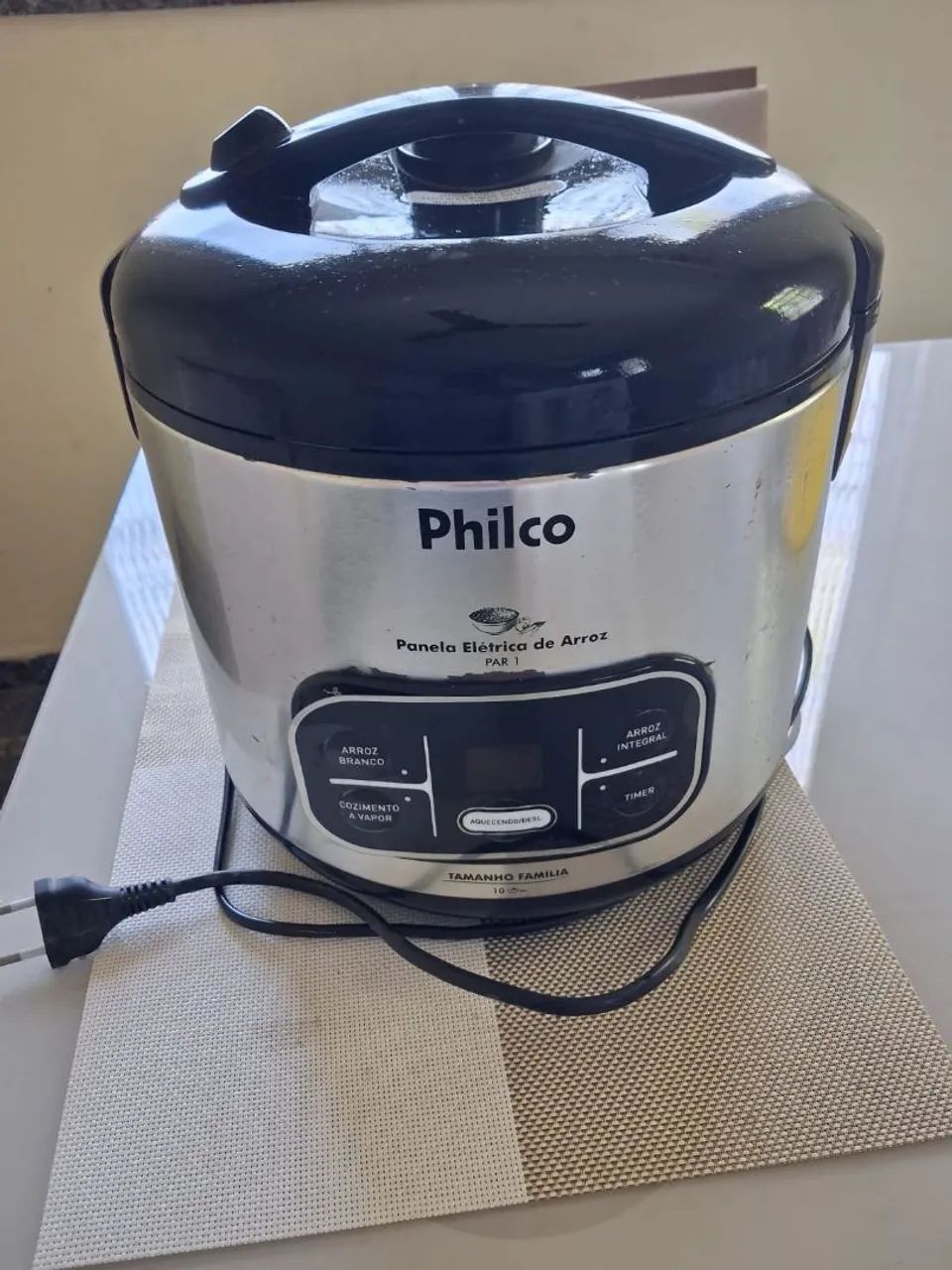 PANELA ELETRICA ARROZ PHILCO PAR 1
