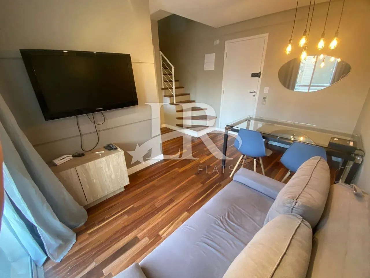 LR Flats - Flat mobiliado com lazer no prédio Bairro Itaim Bibi