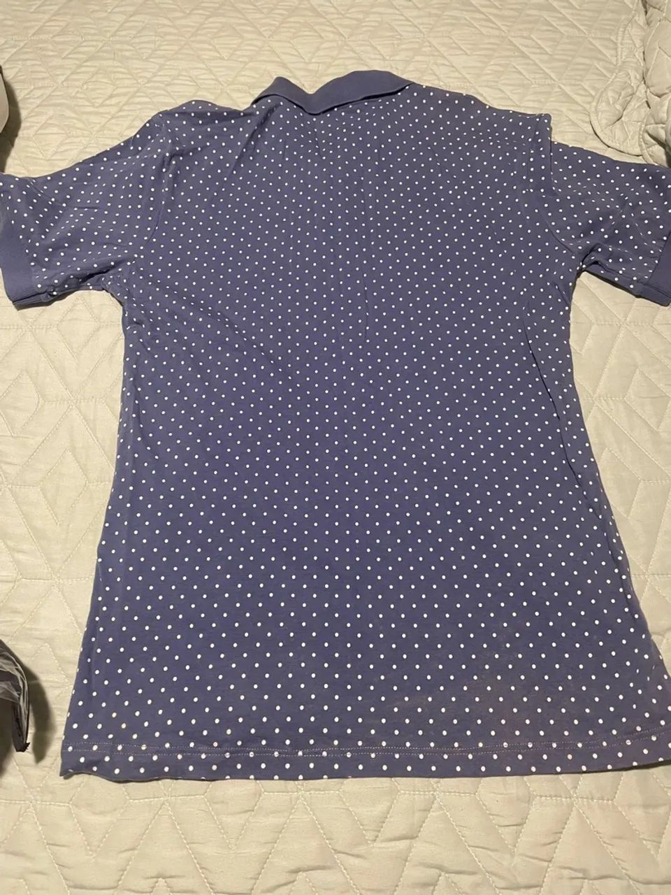 Camisa Polo Azul com Bolinhas Reserva - Foto 3
