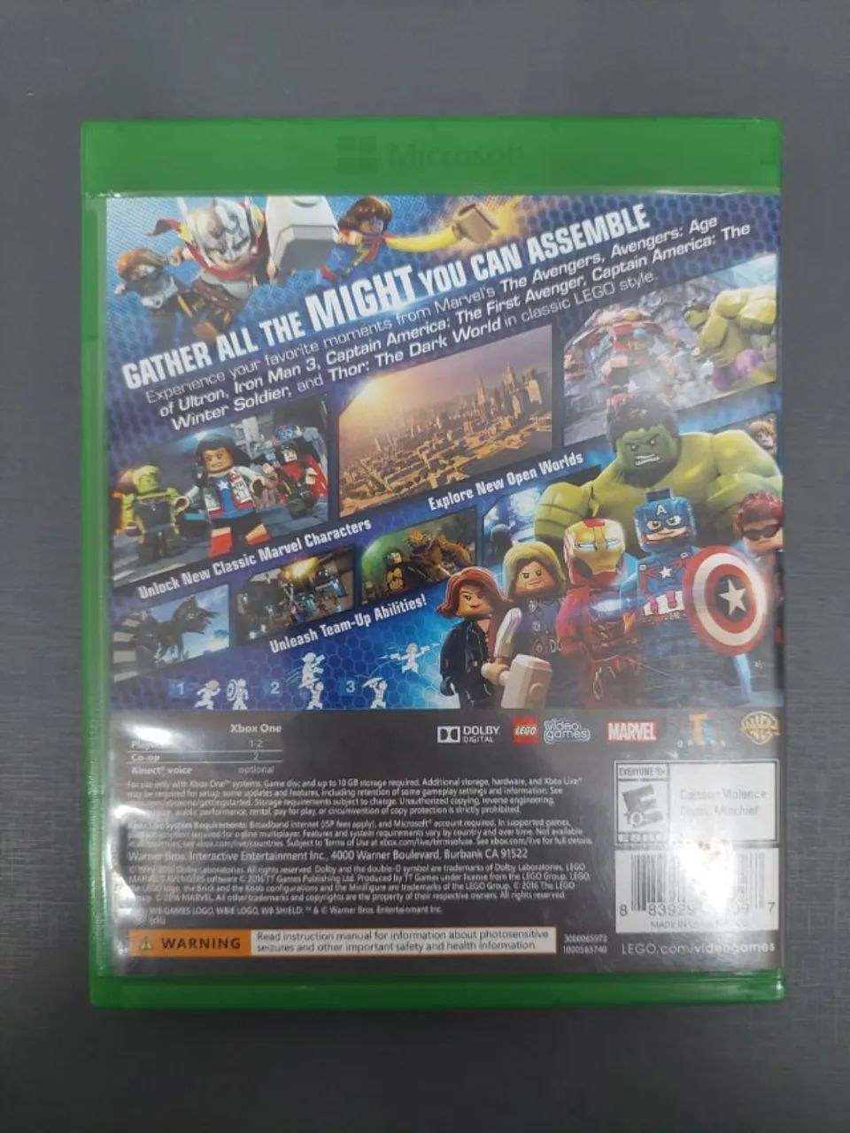 Jogo Lego Marvel Avengers para Xbox One - Foto 3
