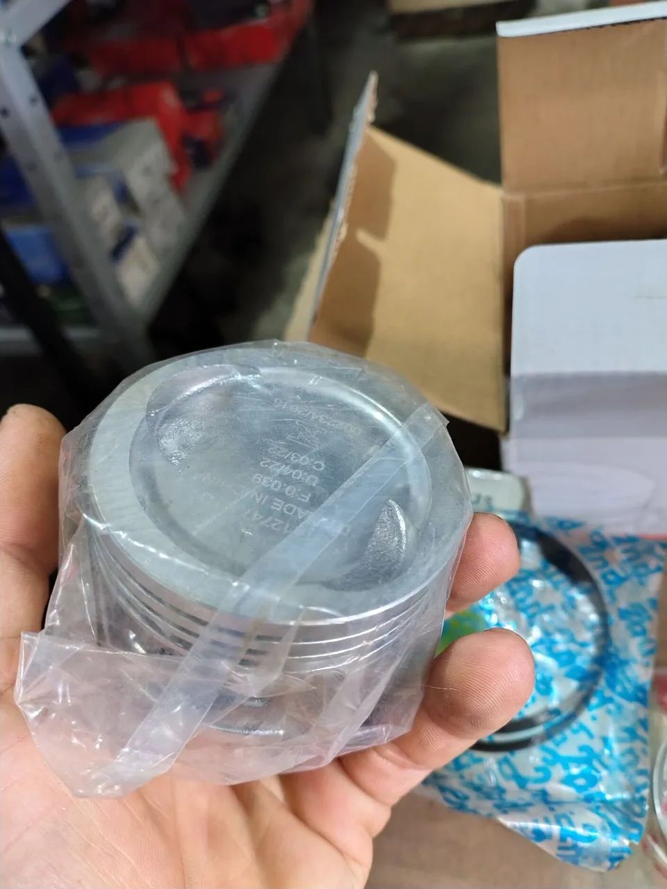 Jogo de pistões e aneis Towner, chana e Effa 1.0