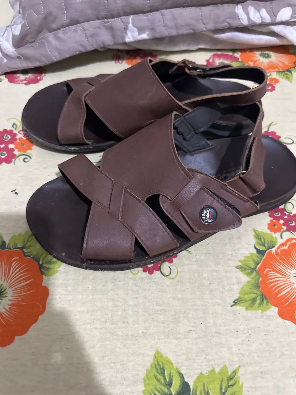 Sandália couro pisa flex - Foto 4
