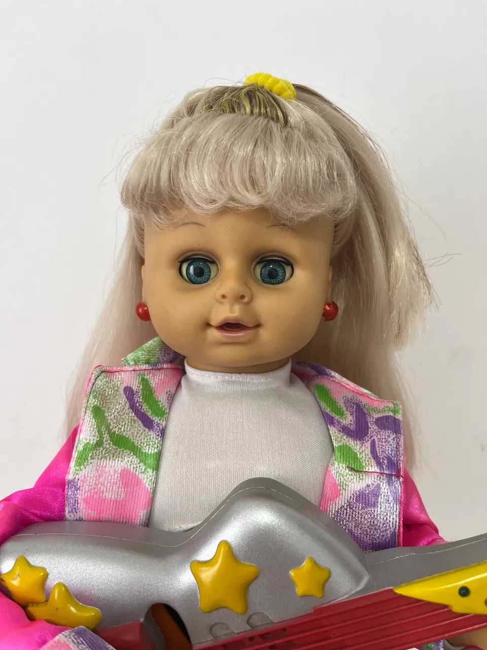 Boneca Eliana antiga pop pop guitarra 