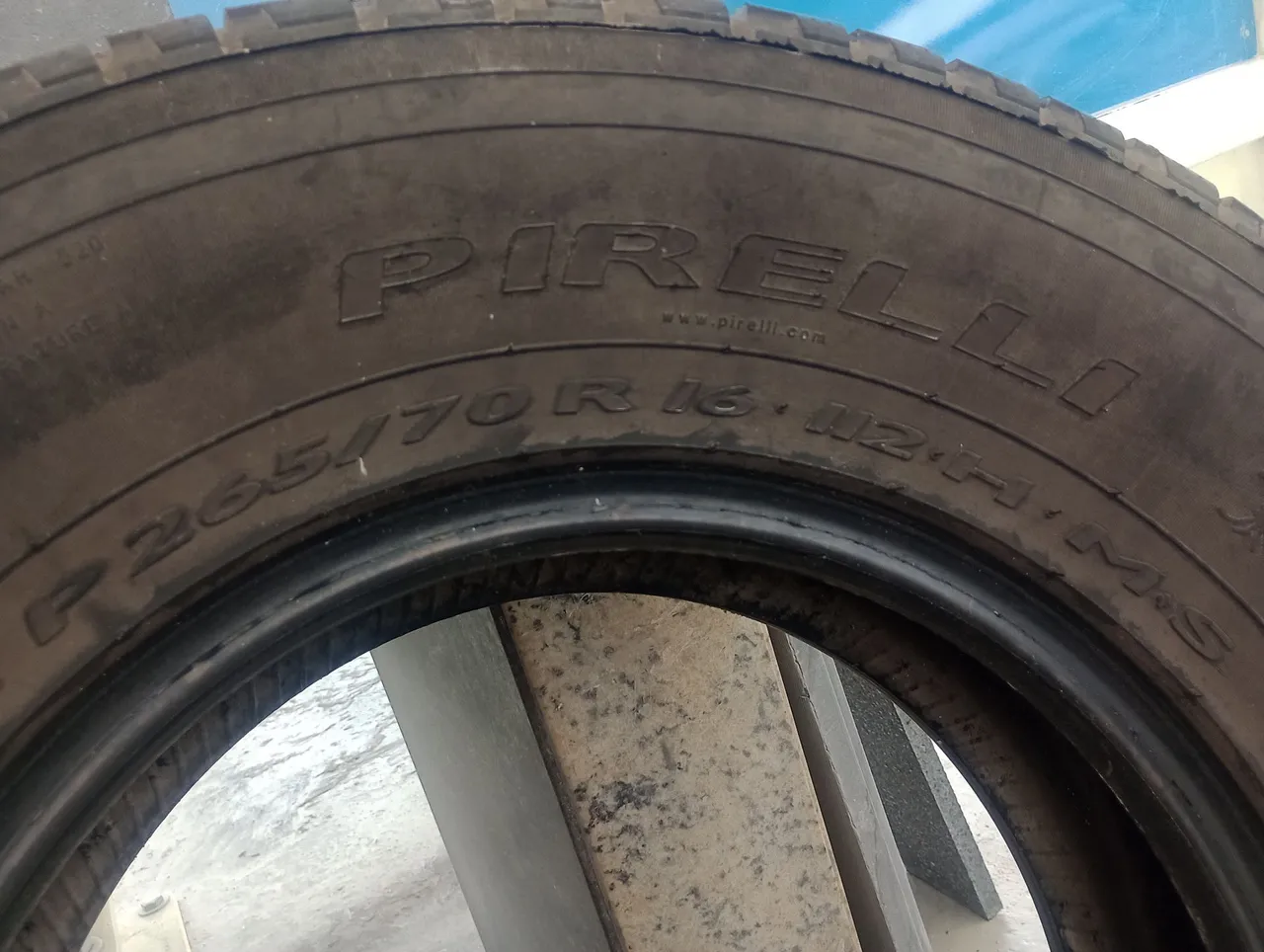Pneu Pirelli 265/70 R16 121/119H