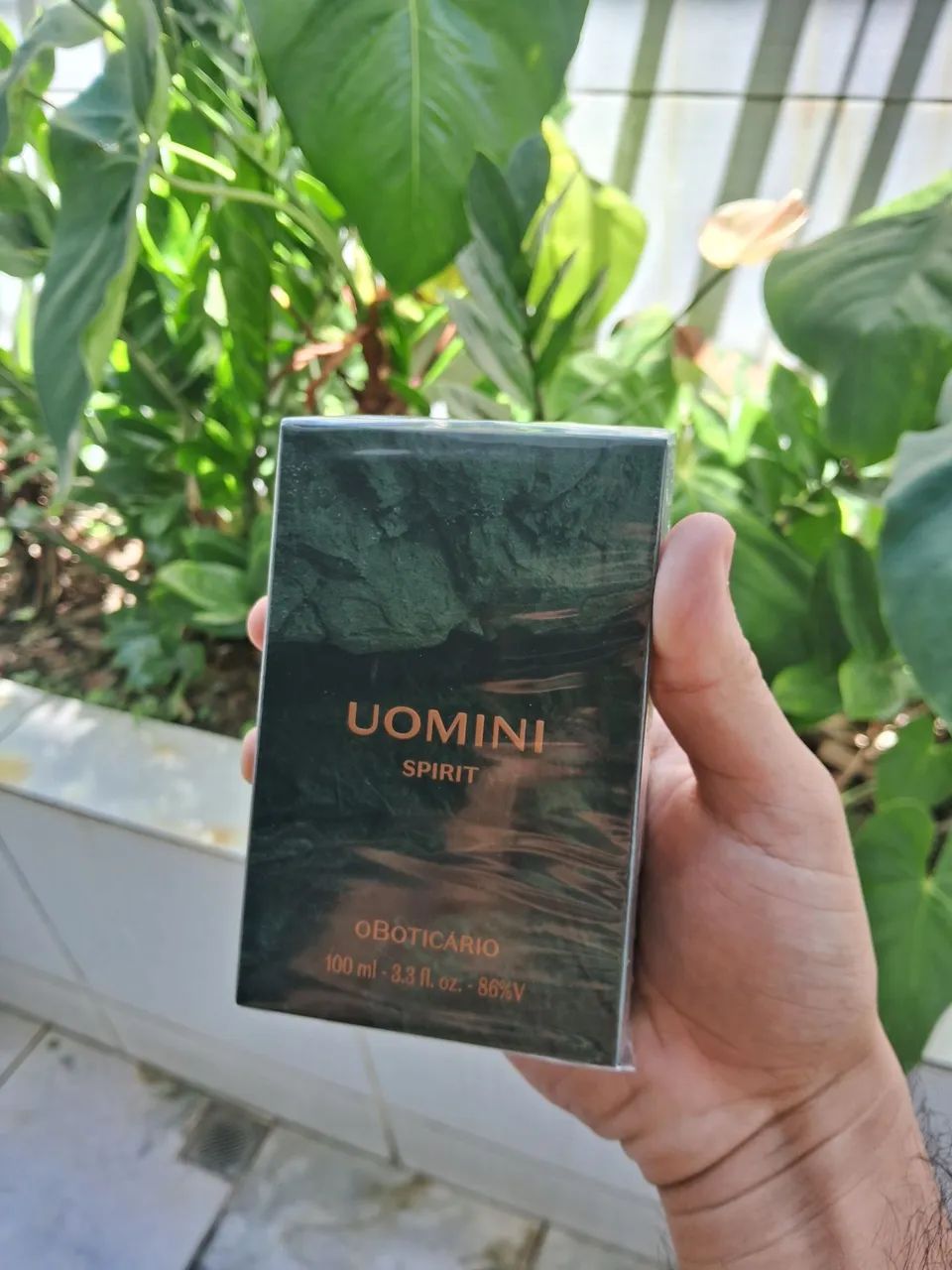 Perfume Uomini Spirit o Boticário lacrado