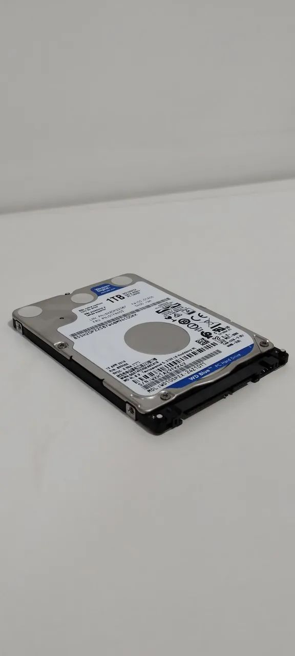HD Western Digital BLUE - 1 TB - 2,5" - para Notebook ou HD Externo - Foto 3