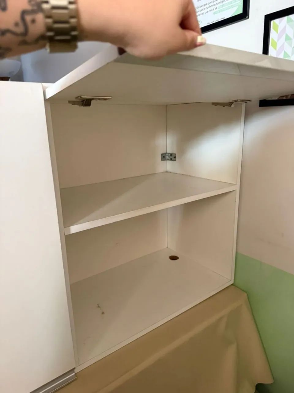 Armário de Cozinha Branco - Foto 3