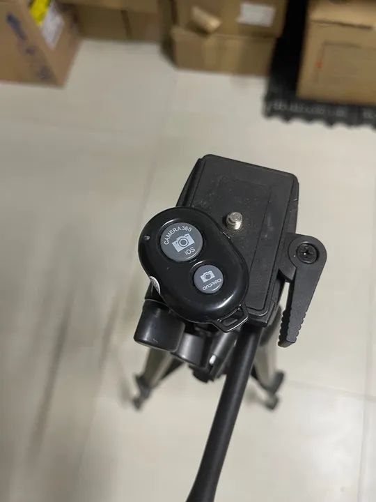 Tripé para Câmera - Preto - Foto 2