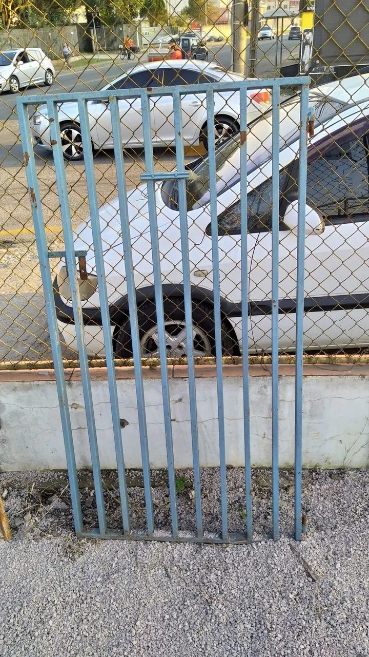 Portão ferro Metalon 1,65×0,90m - Foto 3